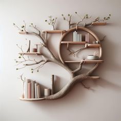 Tree Branch Floating Corner Bookcase Driftwood Shelf Bookshelf Decorations Wall Decor - Etsy Branch Bookshelf, Bookshelf Corner, Driftwood Shelf, Mid Century Bookcase, Tree Shelf, Floating Bookshelf, Tree Branch Wall, Tree Bookshelf, Floating Corner Shelves