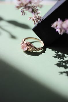 ✵ Learn more about us: www.edengardenjewelry.com ✵ WhatsApp number for urgent questions: +34 690 701 654 E-mail: edengardenshop@gmail.com This beautiful rose quartz engagement ring is made of rose gold looks really delicate and charming. Our unique engagement jewelry may be an exquisite and unique gift for your wife, bride, girlfriend or any other special woman in your life. This romantic ring is handmade from solid 14K rose gold and adorned with natural rose quartz, 6 mm size. Nature ring featu Rose Gold Rose Quartz Promise Ring, Delicate Rose Gold Moonstone Ring, Delicate Morganite Promise Ring, Delicate Morganite Rings For Promise, Delicate Morganite Ring, Delicate Rose Gold Morganite Ring, Nature-inspired Rose Gold Gemstone Rings, Cottagecore Wedding Ring, Rose Quartz Engagement Ring