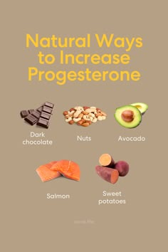 Have low progesterone? Increase progesterone levels with the help of these five foods. Read this blog post to learn more about progesterone, and other tips to balance your hormones. #Progesterone #HealthTips #HormoneHealth #WomensHealth #Fertility #Nutrition #Food Estrogen Lowering Foods, Progesterone Increasing Foods, Natural Progesterone Food, Foods To Increase Progesterone, Raise Progesterone Naturally, Progesterone Boosting Foods, Progesterone Foods, Estrogen Dominance Diet, Lower Estrogen