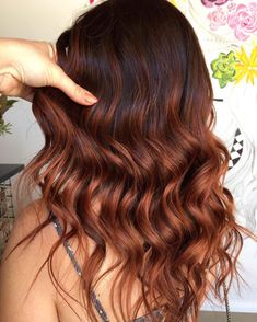 Winter Hair Colors, Copper Balayage, Hair Color Auburn, Winter Hair Color, Winter Hair, Penteado Cabelo Curto, Auburn Hair, Red Hair Color