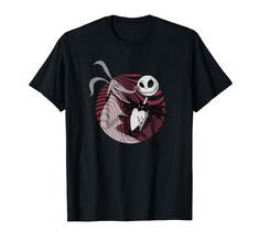 PRICES MAY VARY. Officially Licensed Disney The Nightmare Before Christmas Apparel for Men - Women - Boys and Girls; The Nightmare Before Christmas T-Shirts; Jack Skellington T-Shirts; Zero T-Shirts; Jack and Zero T-Shirts; 22DNNC00292A-001 Lightweight, Classic fit, Double-needle sleeve and bottom hem Nightmare Before Christmas Clothing, Jack And Zero, The Nightmare Before Christmas Jack, Christmas Apparel, Nightmare Before Christmas Jack, Christmas T Shirts, The Nightmare Before Christmas, The Nightmare, Jack Skellington