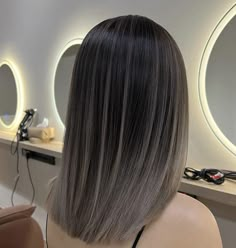 Ash Balayage, Trending Colors, Best Hairstyle, Hairstyle Inspiration, Colored Hair, Latest Hairstyles, Hair Game, Short Long, Gray Hair