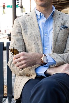 Mens Smart Outfits, Business Menswear, Outfit Semi Formal, Architect Fashion, He Spoke Style, Spring Basics, Smart Outfits, Outfits Of The Week, Spring Blazer