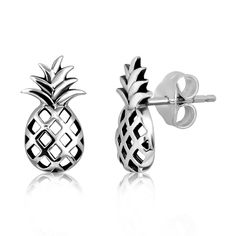 PRICES MAY VARY. More Pineapple Jewelry available in our store. Please search Amazon for "WithLoveSilver Strawberry" Marked .925 Sterling Silver Packaging: Black Velvet Jewelry Weight : 0.9 g Elevate your summer style with these delightful 925 Sterling Silver Cute Tropical Fruit Pineapple Summer Stud Earrings designed exclusively for women. Crafted with precision and attention to detail, these earrings exude the essence of summer with their whimsical pineapple motif. Made from premium sterling s Fruit Pineapple, Pineapple Jewelry, Pineapple Earrings, Summer Earring, Stud Earrings For Women, Tropical Fruit, Velvet Bag, 925 Sterling Silver Jewelry, Designer Earrings