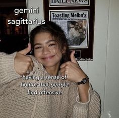 Sagittarius X Gemini, Sagittarius Funny, Gemini Characteristics, Zodiac Signs Pictures, Gemini And Sagittarius, Sagittarius Girl, Horoscope Sagittarius