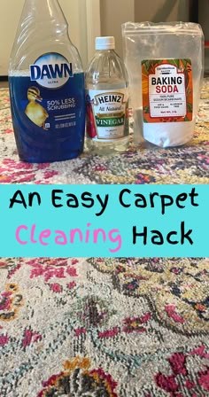 an easy carpet cleaning hack for the home