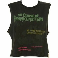 Rare Hard To Find Shirts Crop Tops, Shirt Crop Top, Shirts Crop, Cotton Crop Top, Cotton Shirts, Top Crop, Frankenstein, Dream Clothes, Crop Shirt