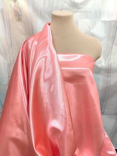 Elegant Satin Finish Fabric For Wedding, Elegant Wedding Fabric With Satin Finish, Fitted Silk Fabric For Party, Elegant Satin Fabric For Wedding, Elegant Wedding Satin Fabric, Wedding Silk Fabric With Satin Finish, Pink Silk Fabric For Wedding, Fitted Fabric For Wedding In Spring, Pink Fitted Fabric For Wedding