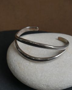 Silver Cuff Bracelet – Front General Store Modern Oxidized Cuff Bracelet Bangle, Modern Oxidized Finish Cuff Bracelet Bangle, Modern Oxidized Finish Cuff Bangle Bracelet, Modern Cuff Bracelet With Oxidized Finish As Gift, Modern Oxidized Finish Cuff Bracelet As A Gift, Modern Oxidized Finish Cuff Bracelet, Modern Cuff Bracelet With Oxidized Finish, Sterling Silver Polished Cuff Bracelet, Sterling Silver Open Cuff Bracelets With Polished Finish