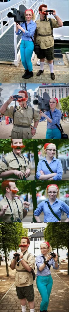 The Wild Thornberrys cosplay Unique Cosplay, Wild Thornberrys, The Wild Thornberrys, Couples Cosplay, Couple Cosplay, Halloween Parejas