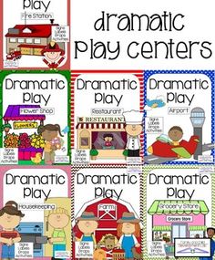 the dramatic play centers are great for students to practice their language skills and read alouds