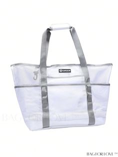 BagForLove - Large Capacity Polyester School Beach Bag for College & High School, Perfect for Outdoors & Travel Product Description Color White Strap Type Top Handle Details Cut Out Style Vacation Bag Size Large Pattern Type Tropical Type Duffel Bag Closure Type No-closure Features High-capacity Magnetic No Material Polyester Composition 100% Polyester Size Chart INCH CM Bag Length Bag Width Bag Height Handle Height Strap Length 16.5 inch 8.7 inch 15 inch 8.3 inch 23.6 inch Bag Length Bag Width Bag For College, Vacation Bag, College Bags, Inch Bag, Bags Tote, Outdoor Travel, Duffel Bag, Beach Bag, Womens Tote Bags