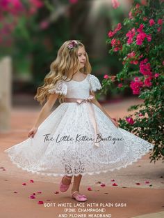 Bohemian Flower Girl Dress, Girls Dress, Girls Dresses, White Lace Flower Girl Dress, Rustic Flower Girl Dress, Sage Boho Flower Girl Dress - Etsy Puerto Rico Lace Flower Girl Dress Rustic, Bohemian Flower Girl Dress, Bohemian Flower Girl, Boho Flower Girl Dress, Rustic Flower Girl Dress, Rustic Flower Girl, Boho Flower Girl, Lace Flower Girl Dress, Rustic Flower Girls