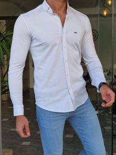 🔥 NEW COLLECTİON Collection : SPRİNG / SUMMER - 21 Product : Slim-Fit button color cotton shirt white Color code : WHİTE Available Size : S-M-L-XL-XXLShirt material : %50 Cotton , %50 PolyamideMachine washable : No Fitting : slim-fit Remarks : Dry Clean Only Package included : Shirt White Button-up Shirt For Summer, White Shirt With Button Closure For Summer, White Shirt With Casual Collar For Spring, White Slim Fit Casual Shirt, White Button Shirt For Summer, White Summer Shirt With Buttons, White Slim Fit Shirt With Casual Collar, White Casual Shirt With Casual Collar, Casual White Collared Dress Shirt