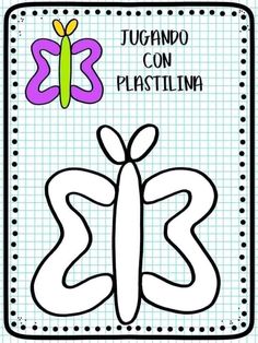 a coloring book with a butterfly on the cover and words in spanish above it that read,