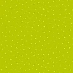 a green background with small stars on it