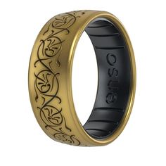 PRICES MAY VARY. LORD OF THE RINGS: The rings have awoken and are awaiting their master. The Lord of the Rings Collection includes Gandalf, Elven, Rohan, and the Shire silicone rings MADE IN THE USA: Made with the highest quality materials to set the standard for luxury silicone rings COMFORTABLE CONTOUR FIT: The Enso DualTone ring is in a league of its own. The unique, flexible design means wearing your ring will be comfortable even if your fingers or hands are prone to swelling. Enso Rings are Lord Of The Rings Collection, Enso Rings, Moving Objects, Silicone Wedding Rings, Rings Collection, Silicone Ring, The Shire, The Lord Of The Rings, Silicone Rings