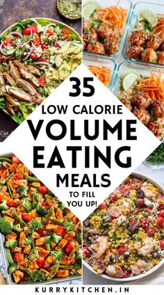 25 low calorie volumee eating meals to fill up