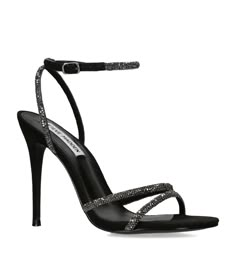 The perfect partner to any party look, the Bryanna sandals by Steve Madden will never let you down. The style’s realised with the label’s favoured Y2K-inspired embellished straps which snake around the heel and cross over atop the foot for an unforgettable finish. 15th Birthday Present Ideas, Big Safe, Black Wedding Shoes, Black And Silver Heels, Prom Inspiration, Shoe Wishlist, Chic Shoes