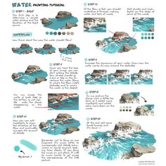 an info sheet describing how to use the water for swimming and other things that can be found