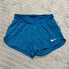 Nike Shorts Women’s Size Small Dri-Fit Eclipse Swoosh Love Running Lined Shorts Dm7381-404 Brand New With Tag Blue Athletic Shorts For Running In Spring, Blue Athletic Shorts For Spring Running, Blue Nike Athletic Shorts For Running, Nike Blue Athletic Shorts For Running, Nike Blue Athletic Running Shorts, Nike Blue Running Shorts, Nike Winter Jackets, Cute Running Outfit, School Volleyball