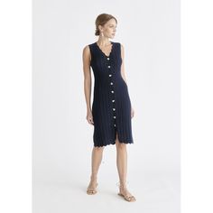 This dress, crafted from a cosy cotton mix, features intricate pointelle knit detailing for a touch of elegance. Wear it as a standalone dress for a chic look, or unbutton it and layer over trousers for a fashion-forward ensemble. The adaptability of this dress makes it a go-to piece for both casual and elevated occasions, ensuring you effortlessly embody modern sophistication and comfort.  V scallop neckline and hem, button blacket. Perfect for: Work and weekends. COMPOSITION: 85% Cotton 15% Ny Scallop Neckline, Brand Magazine, Pointelle Knit, Artisan Gift, Knitted Dress, Independent Designers Fashion, Gifts For New Moms, Dress Clothes For Women, Chic Look