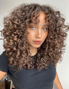 Too Stunned To Speak, V Hair, Natural Curly Hair Cuts, Wine Hair, Cute Hair Colors, Curly Hair Types, Beautiful Curly Hair, Haircut Inspiration