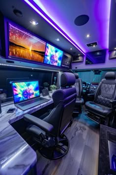 Office Van, Van Office, Mercedes Sprinter Camper, Game Trailer