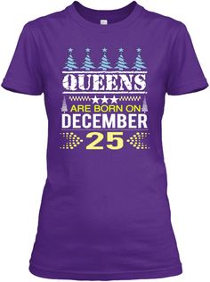 Born on December 25th Birthday t-shirts for women girls teens ladies, Classy Dresses For Women, Christmas Fashion Outfits, Red T Shirts, Xmas Fashion, Birthday Dress Women, Born In December, Birthday T Shirts, Classy Dresses, Women Dresses Classy