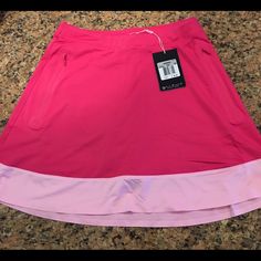 Nike - Golf Skirt Casual Nike Golf Bottoms, Pink Sporty Lined Skort, Pink Sports Skirt With Lining, Pink Lined Sports Skirt, Sporty Nike Skirt For Sports, Nike Sports Skirt For Spring, Nike Skirts, Golf Skirt, Golf Skirts