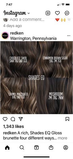 Redken Shades Formulas, Toner For Brown Hair, Matrix Hair Color, Hair Glaze