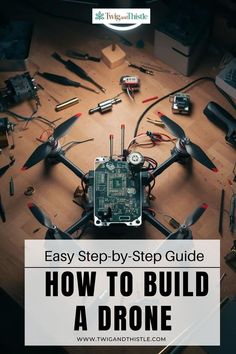 Build a Drone Step by Step Diy Drone Projects, Build Your Own Drone, Cool Raspberry Pi Projects, Arduino Projects Diy, Avion Rc, Basic Computer Programming, Computer Projects, Robotics Projects, Diy Tech