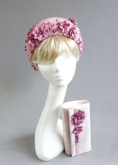 Millinery Diy, Orange Fascinators, Pink Halo, Barbie Hat, Headpiece Diy, Women Hats, Elegant Hats, Leather Flowers, Dutch Design