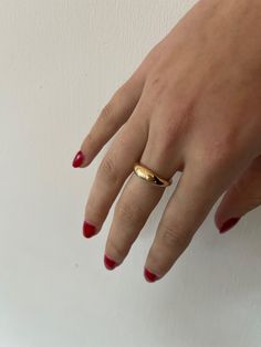 A smaller version of our Dome Ring, the Petite design is lovely on its own or styled with other rings. Curate your perfect look by pairing it with any of our stacking rings! Available in 14k Yellow Gold | 14K White Gold | Sterling Silver Dimensions: 4mm | 6mm Everyday Polished Dome Ring, 14k Gold Everyday Rings With Round Band, Timeless 14k Gold Wide Band Ring With Open Design, Timeless 14k Gold Wide Band Ring, Timeless 14k Gold Wide Band Ring With Open Band, Timeless Wide Band Open Ring In 14k Gold, Stackable 14k Gold Midi Rings With Thick Band, Everyday 14k Gold Round Band Ring, Timeless Wide Band 14k Gold Open Ring