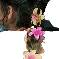 Emi Jay Super Bloom, Emi Jay Flower Clip, Emi Jay Hair Clip, Coco Calypso, Pink Person, Holiday In The Sun, Sun Girl, Emi Jay, Vacation Hairstyles