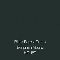 black forest green benjamin moore h c - 787 text on dark background