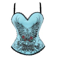 Burlesque Punk Floral Printed Overbust Corset Corset Belts, Sling Top, Bustier Lingerie, Steampunk Leather, Corset Shapewear, Top Lingerie