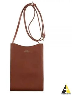 Gender: Women Brand: A.P.C. Product Name: Jamie Neck Pouch Mini Bag Brown Bags Alora Code: 84921636 Color: brown Composition: Leather 100% Origin: France Features: Leather Strap Adjustable Strap Designer Style ID PXBMW H63043 CAD Brown Shopping Bag With Cell Phone Pocket, Chic Leather Pouch With Cell Phone Pocket, Brown Phone Bag For Shopping, Brown Business Shoulder Bag With Dust Bag, Designer Brown Shoulder Bag Pouch, Modern Brown Shoulder Bag With Cell Phone Pocket, Brown Business Shoulder Bag With Mobile Phone Bag, Designer Brown Pouch For Shopping, Brown Rectangular Bag With Cell Phone Pocket