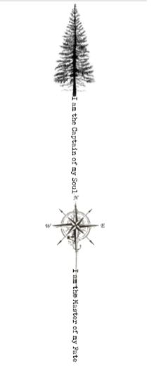 an image of a compass with trees on it and the words in chinese above it