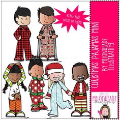 Christmas Pajama Day School, Christmas Card Pajamas, Pajama Day Clipart, Christmas Pajama Set Zulily, Pajama Day At School, Matching Childrens Christmas Pajamas, Christmas Pajama Party, Kids Reading Books, Pajama Day