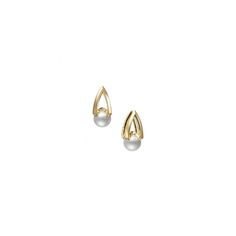 These Mikimoto M Collection Akoya Cultured Pearl Earrings are made of 18K yellow gold. They feature 7.75 millimeter A+ quality Akoya pearls. Timeless Akoya Pearl Earrings In Yellow Gold, Timeless Yellow Gold Akoya Pearl Earrings, Modern Yellow Gold Pearl Earrings For Formal Occasions, Fine Jewelry Akoya Pearl Earrings In Yellow Gold, Fine Jewelry Yellow Gold Akoya Pearl Earrings, Formal Yellow Gold Earrings With Pearl Charm, Modern Akoya Pearl Earrings In Gold, Modern Gold Akoya Pearl Earrings, Gold Teardrop Akoya Pearl Earrings