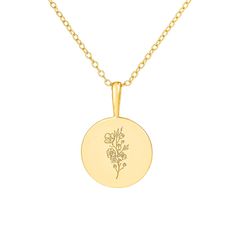 Meet our Birth Flower Necklaces—beautifully crafted in premium sterling silver and fully adjustable for the perfect fit. Each necklace features a delicate flower representing a birth month, making it a meaningful way to celebrate your birth, your little ones, or a special connection to a particular bloom. Whether you’re layering them or wearing one solo, these necklaces add a personal touch and a sprinkle of nature’s magic to your style. Perfect for gifting or treating yourself, these precious b Elegant Everyday Charm Necklace With Birth Flower, Everyday Necklace With Flower Pendant, Everyday Birth Flower Pendant Jewelry, Dainty Birth Flower Round Pendant Jewelry, Pendant Birth Flower Charm Necklace For Her, Minimalist Birth Flower Necklace For Her, Minimalist Birth Flower Necklaces, Pendant Charm Necklace With Birth Flower Gift For Her, Pendant Charm Necklace With Birth Flower For Her