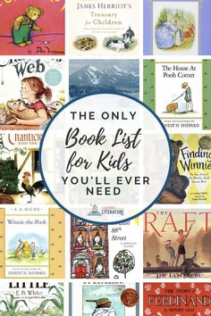 the only book list for kids you'll ever need in your life is here