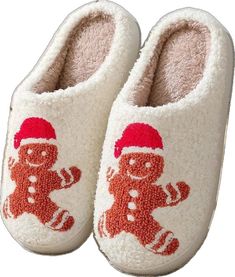 Christmas Sleepover, Holiday Slippers, Slippers Christmas, Christmas Slippers, Bedroom Slippers, Cute Slippers, Christmas Decorations Bedroom, Boho Kids, White Long Sleeve Dress