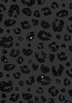 black and white leopard print wallpaper with glitter