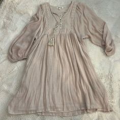 New Without Tags, Never Been Worn. Size Small But Runs Big Free People Style, Oatmeal Color, Babydoll Dress, Baby Dolls, Oatmeal, Free People, Long Sleeve Dress, Dress Es, Fashion Home Decor