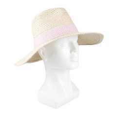 Boost your personal style with this Women's Herringbone Band Straw Hat from Levi's. The wide brim design provides shade and sun protection for your face and neck while the lightweight straw material allows you to keep cool and comfortable on warm days. Pair it with your favorite sundress or take with you to the beach, this versatile accessory effortlessly complements any sunny-day look. Casual Pink Hats For Day Out, Adjustable Pink Sun Hat For Day Out, Adjustable Pink Fedora, Chic Spring Visor Sun Hat, Trendy Pink Sun Hat, Lightweight Pink Sun Hat For Beach Season, Chic Spring Visor Straw Hat, Trendy Pink Brimmed Straw Hat, Chic Pink Wide Brim Fedora