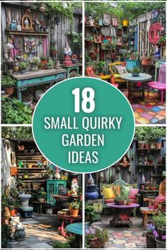 Add personality to your outdoor space with small quirky garden ideas full of charm. Small Magical Backyard, Lattice Garden Ideas, Themed Garden Ideas, Allotment Shed Interior Ideas, Wellness Garden Design, Outdoor Garden Design Ideas, Small Raised Garden Ideas, Cottagecore Gardens, Garden Hideaway Ideas