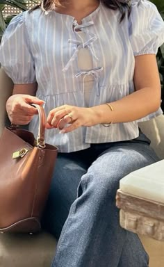 #cute#modesty #cuteoutfitsforschool #outfits #girls#clothes Smart Casual Women Outfits, Linen Style Fashion, Modest Girly Outfits, Smart Casual Women, Simple Style Outfits, Looks Pinterest, Trendy Dress Outfits, Quick Outfits