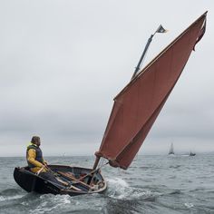 Lover of the World Survival Boat, Dinghy Sailboat, Sailboat Cruises, Tiny Boat, Sail Life, Sailing Vessel, Boat Art